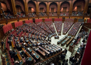 bird's-eye view of sitting on bench while discussion