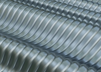 a close up view of a shiny metal surface