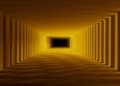 a tunnel with a black hole in the middle of it