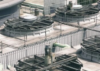 Data center heat reuse illustration
