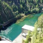 Quebec clean hydropower exports - hydroelectric dam power lines