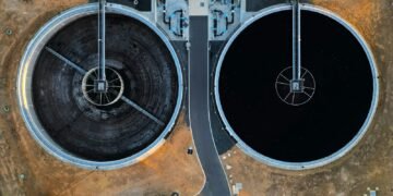 Veolia ecological transformation - water treatment plant clean